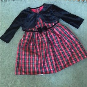 Girls 2t Holiday Dress